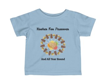 T-shirt en jersey pour bébé - Casher pour Pessa'h