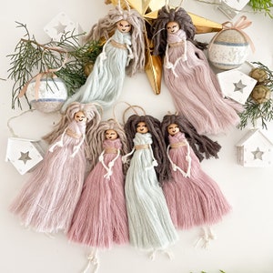 Macrame Angel | Macrame Doll | Macrame Christmas Angel | Christmas Ornament | Macrame Ornament | Angel Ornament | Gifts | Gifts for Her