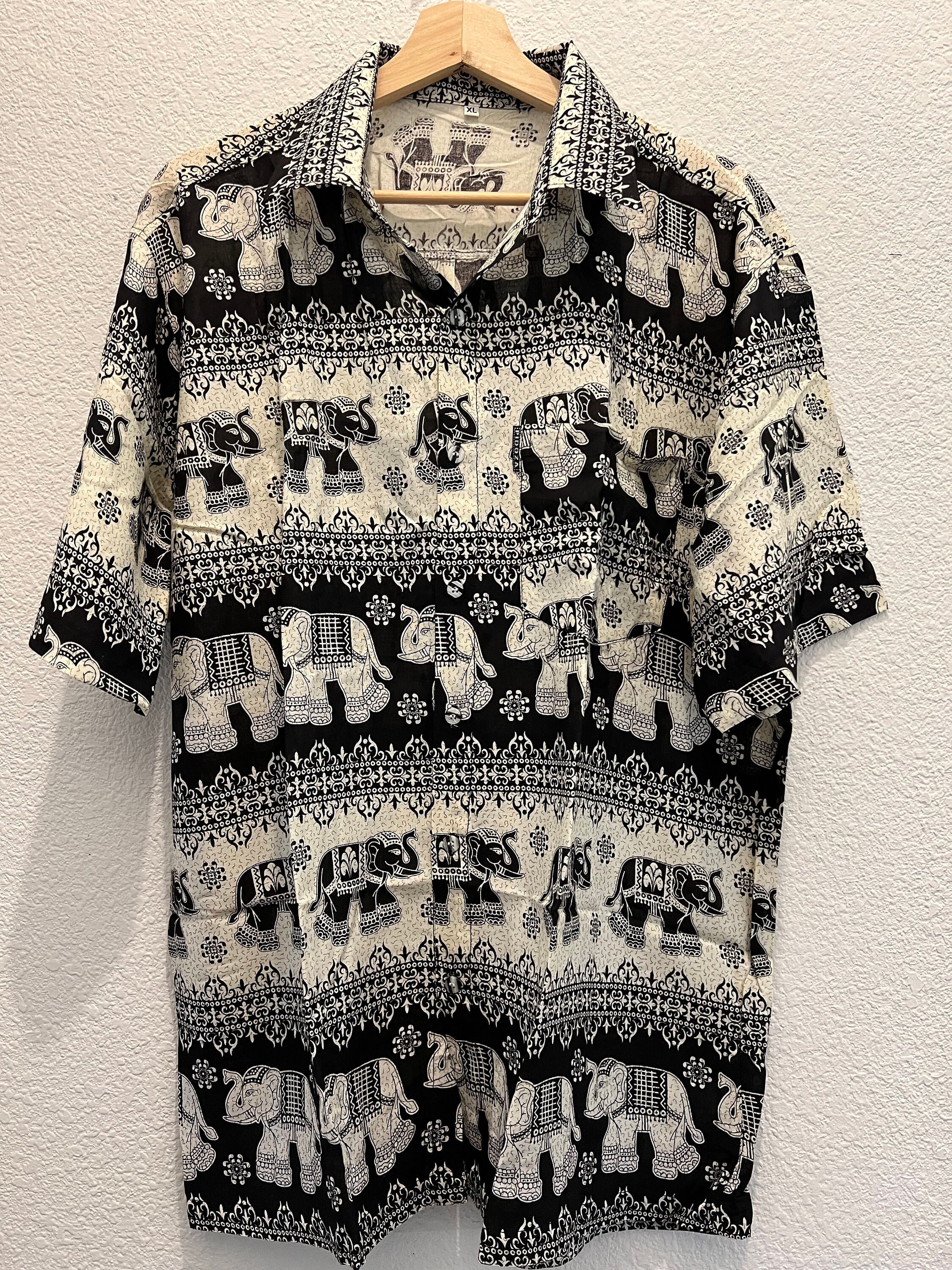 ENFOLD ELEPHANT MOTIF SHIRT