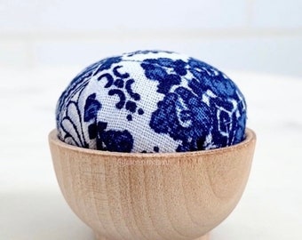 Mini Emery Sand Filled Pincushion - Assorted Fabric Collection