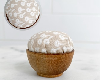 Mini Emery Sand Pincushion: Needle Sharpener, Sewing Notion