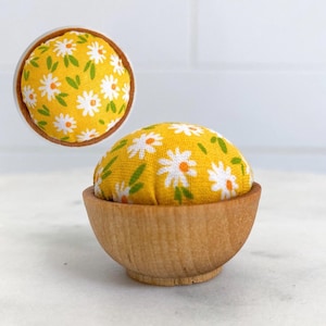 Mini alfiletero para afilar agujas: relleno de arena de esmeril, hecho a mano