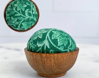 Mini Needle Sharpening Pincushion: Emery Sand Filled, Handmade