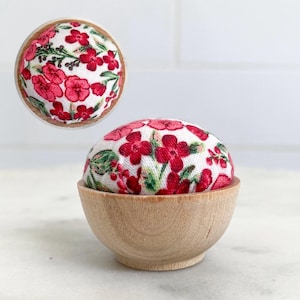 Mini alfiletero para afilar agujas: relleno de arena de esmeril, hecho a mano