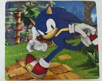 Sonic The Hedgehog Sonic Small Puzzle Glued