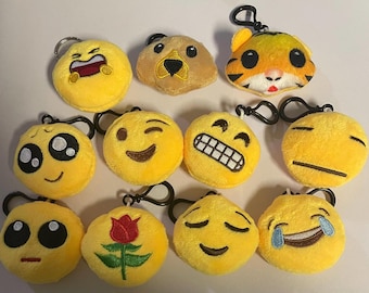 Keychain Plush Emojis Choose your Keychain Plush Emojis