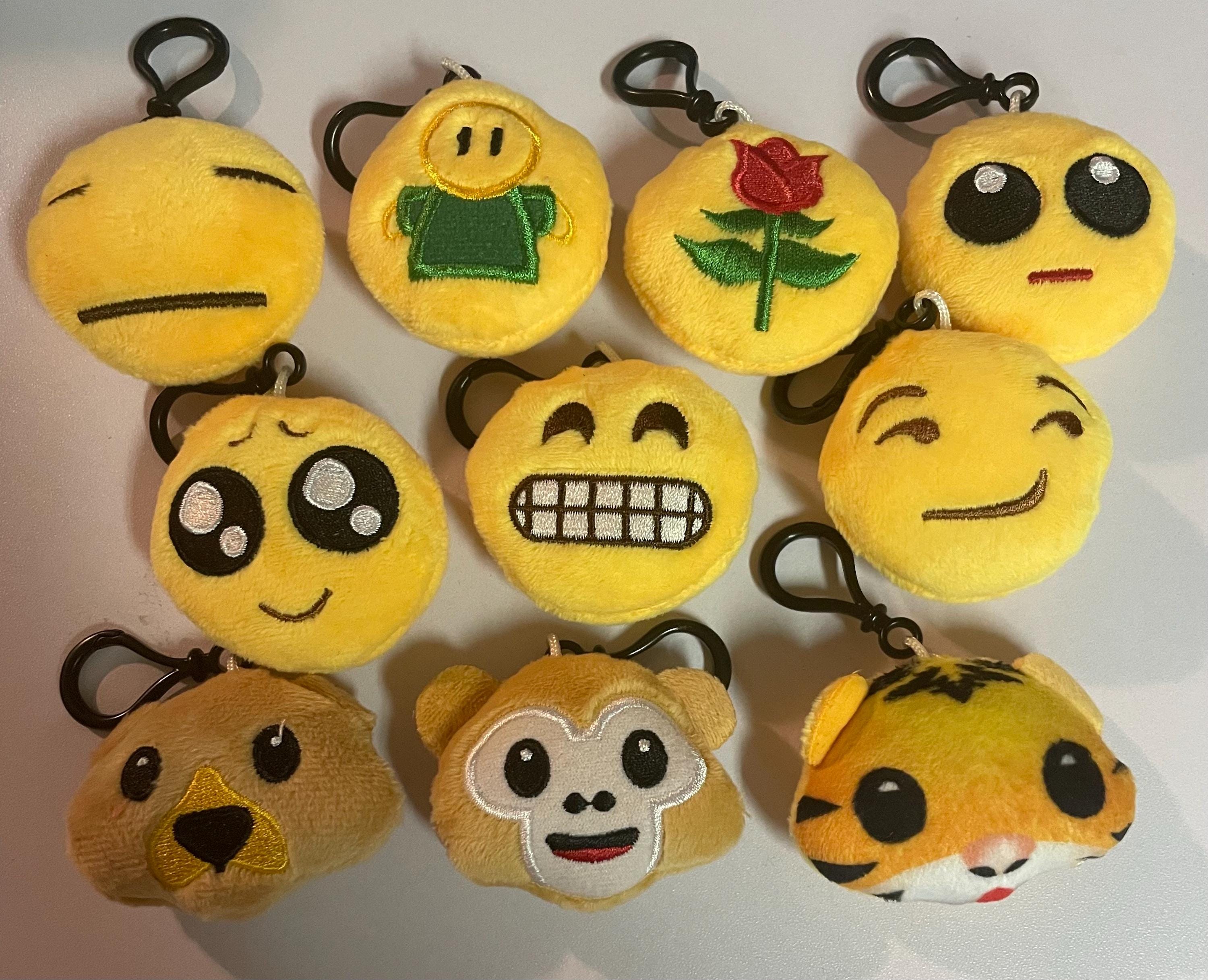 Emoji Plush Keychain: Choose Your Hangout Buddy - Etsy