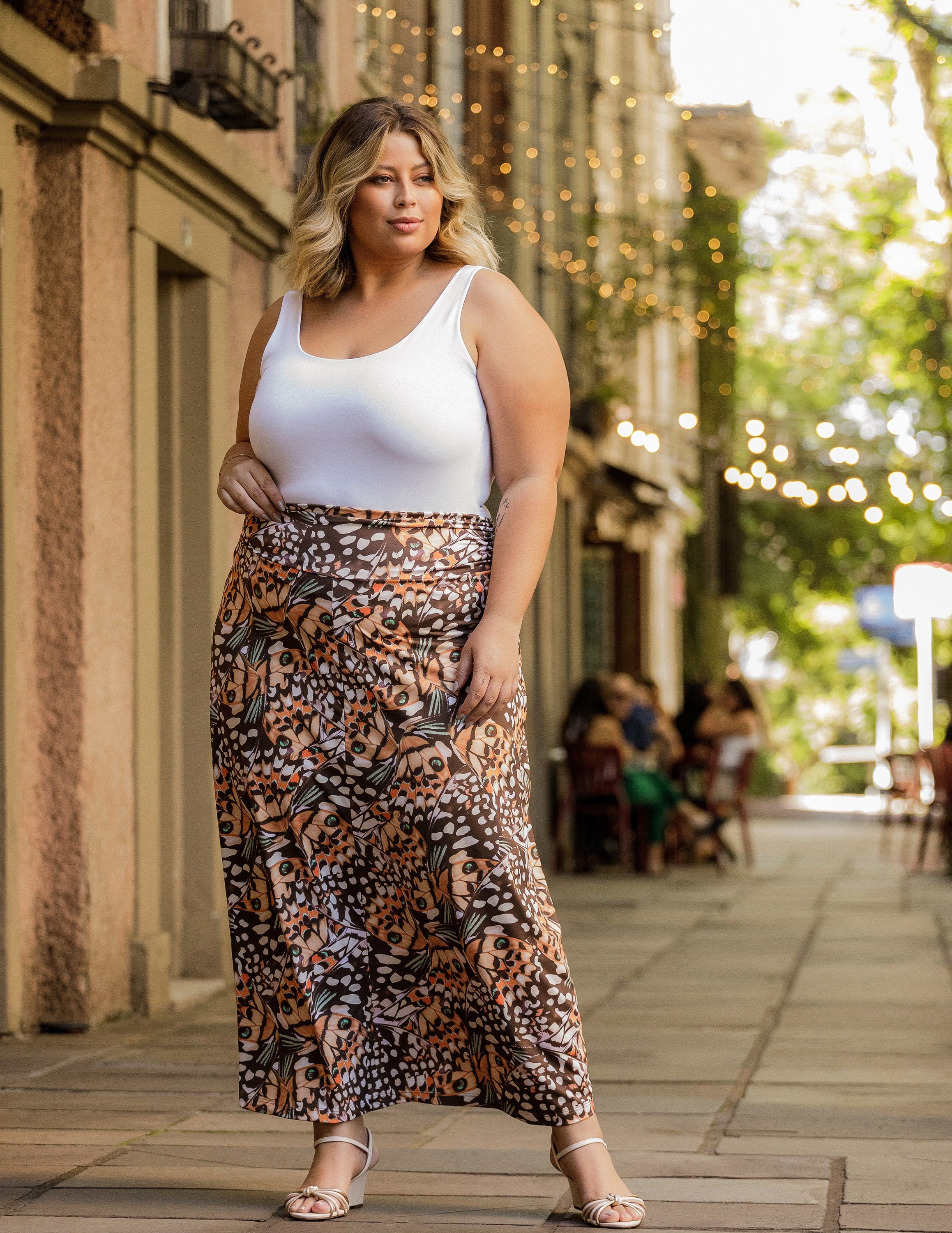 Long skirt for plus hotsell size