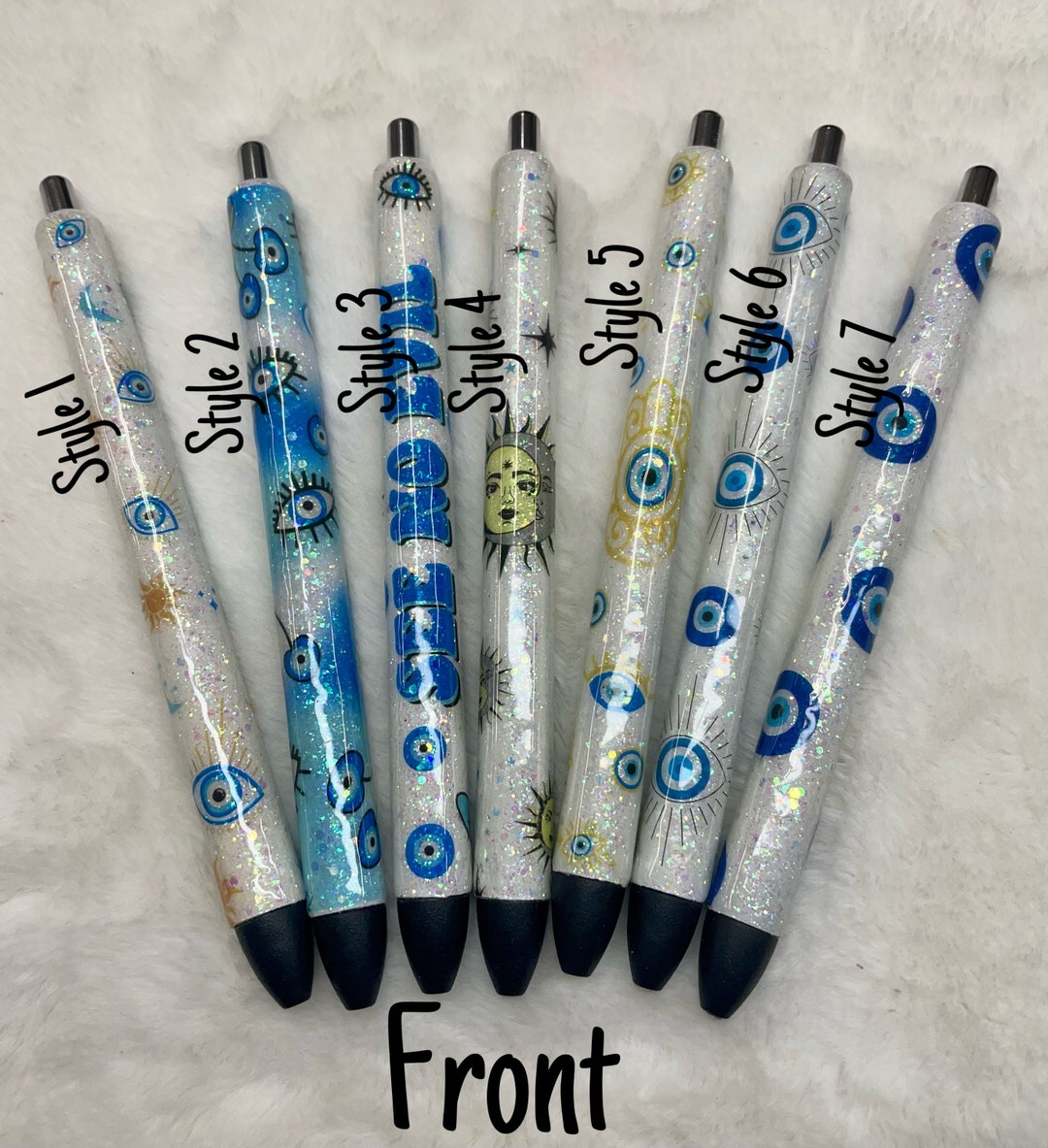 Evil Eye Custom Pen Evil Eye Evil Eye Inkjoy Pen Custom Glitter Pens