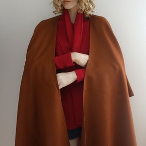 Alpaca Cape – Plain Long Cape