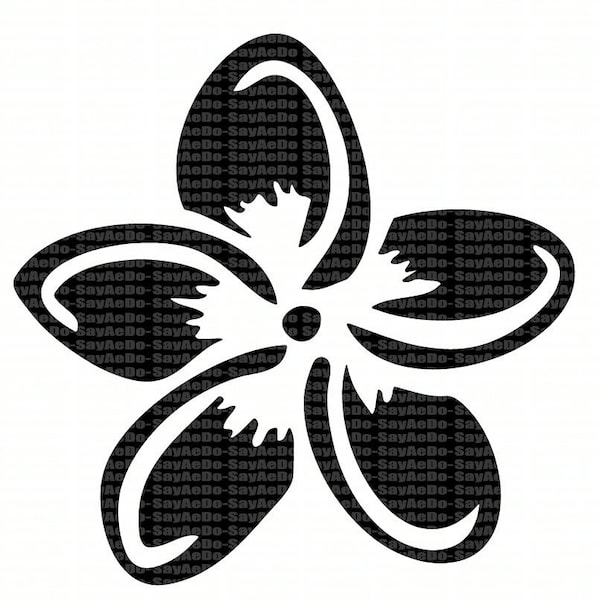 Plumeria Stencil - Etsy Australia