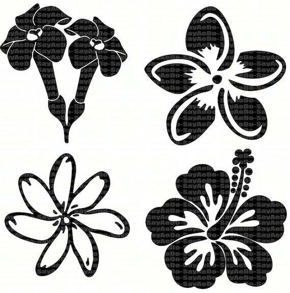 Hawaiian Flowers - Etsy