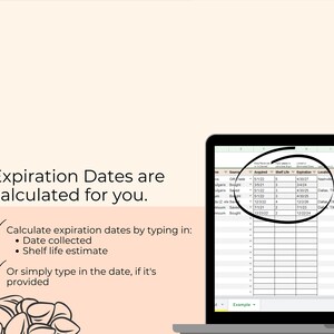 Seed Inventory List Spreadsheet for Seed Saving and Collecting. Digital ...