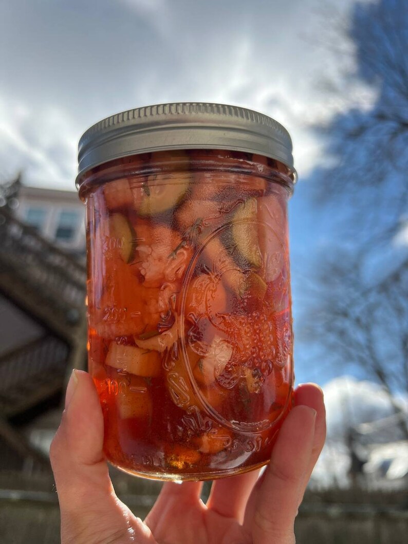 Authentic Italian Giardiniera Hand Cut Pickles Mixed - Etsy