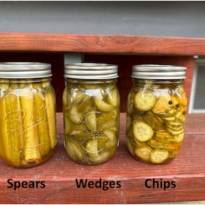 Dill Pickles - Homemade, Hand Cut and Packed with LOVE
