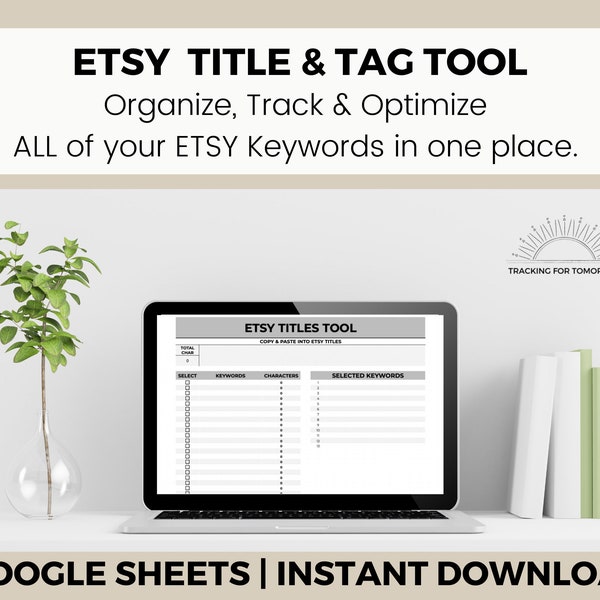 Etsy SEO Titles and Tag Tool, Selling on Etsy, Etsy Business Planner, Etsy.com, Etsy Listing Tool, Small Business Planner, Featured Shops