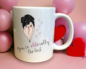 Funny Novelty rude adult joke Mug - perfect valentines or anniversary gift