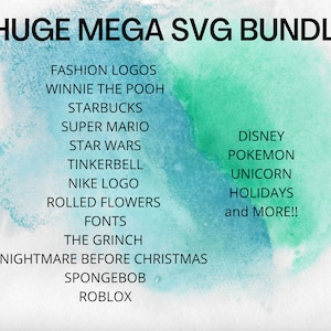 Huge Mega SVG Bundle