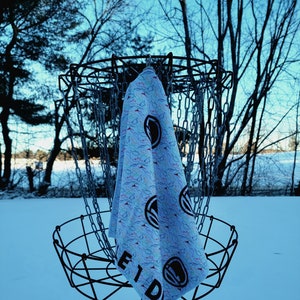 Magnetic Disc Golf Microfiber Towel - Multiple Colors and Prints