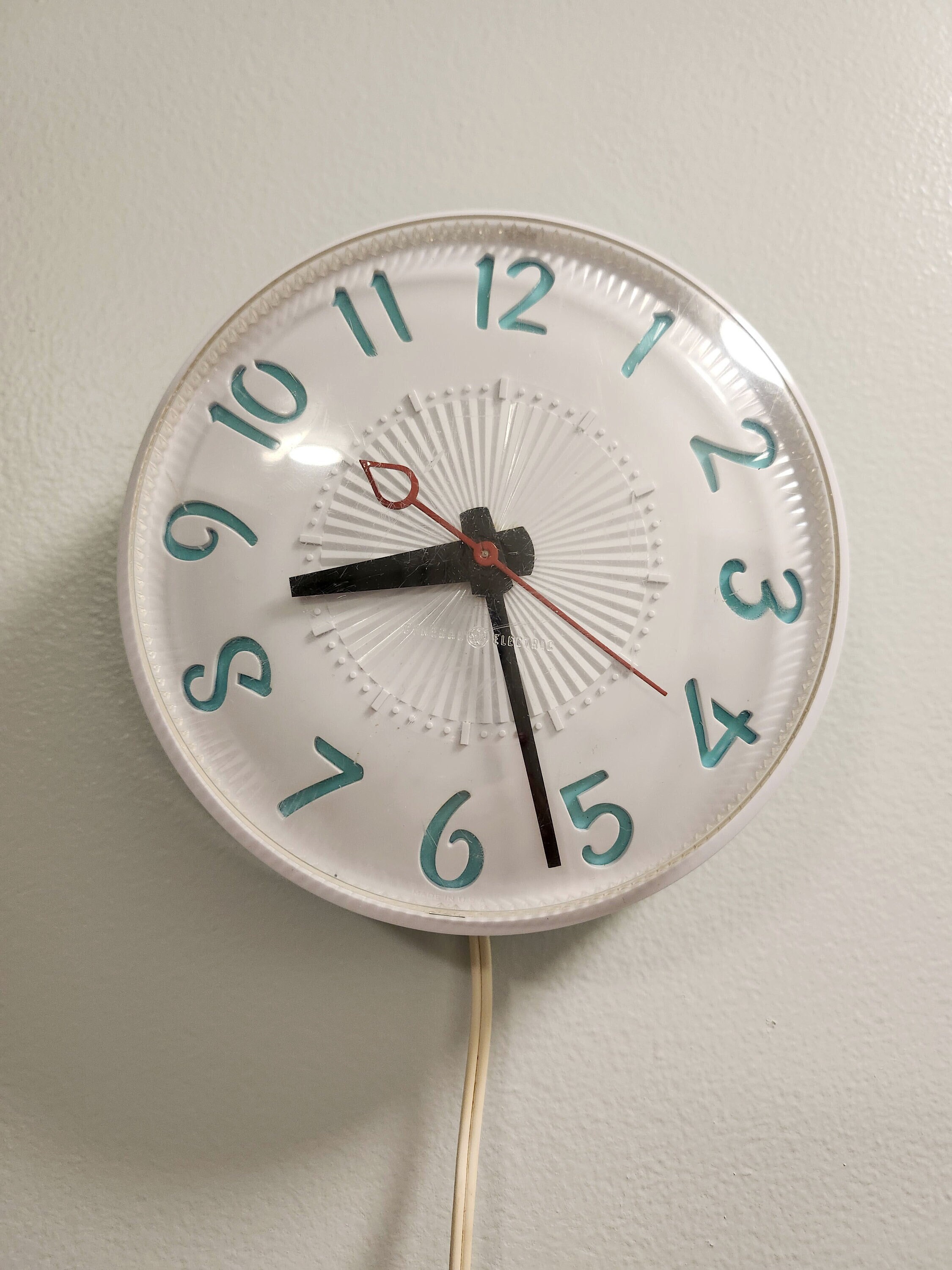 General Electric Wall Clock - Etsy
