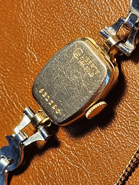 1950s ladies’ watch, 14K gold case, Montrose, Swi… - image 6
