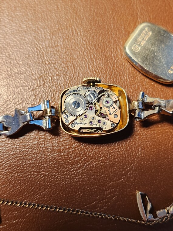 1950s ladies’ watch, 14K gold case, Montrose, Swi… - image 8