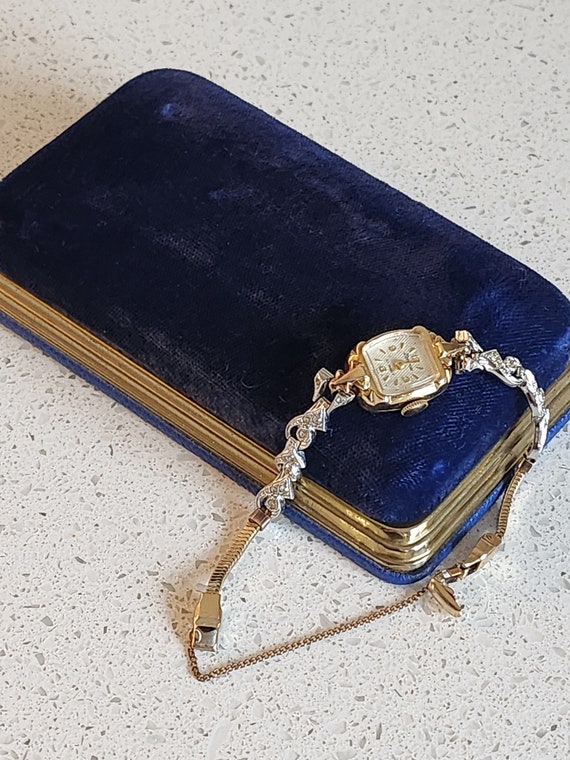 1950s ladies’ watch, 14K gold case, Montrose, Swi… - image 2