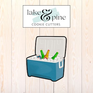 Cooler Cookie Cutter, Camping, Tailgate, Summer Cookie Cutter