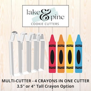 Crayon Multi Cookie Cutter
