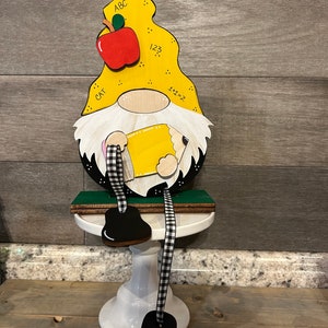 Teacher Gnome | Gnome | Dangly Gnome | Dangly Leg Gnome | Teacher decor | Teacher gift