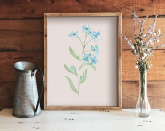 Blue Forget-Me-Nots