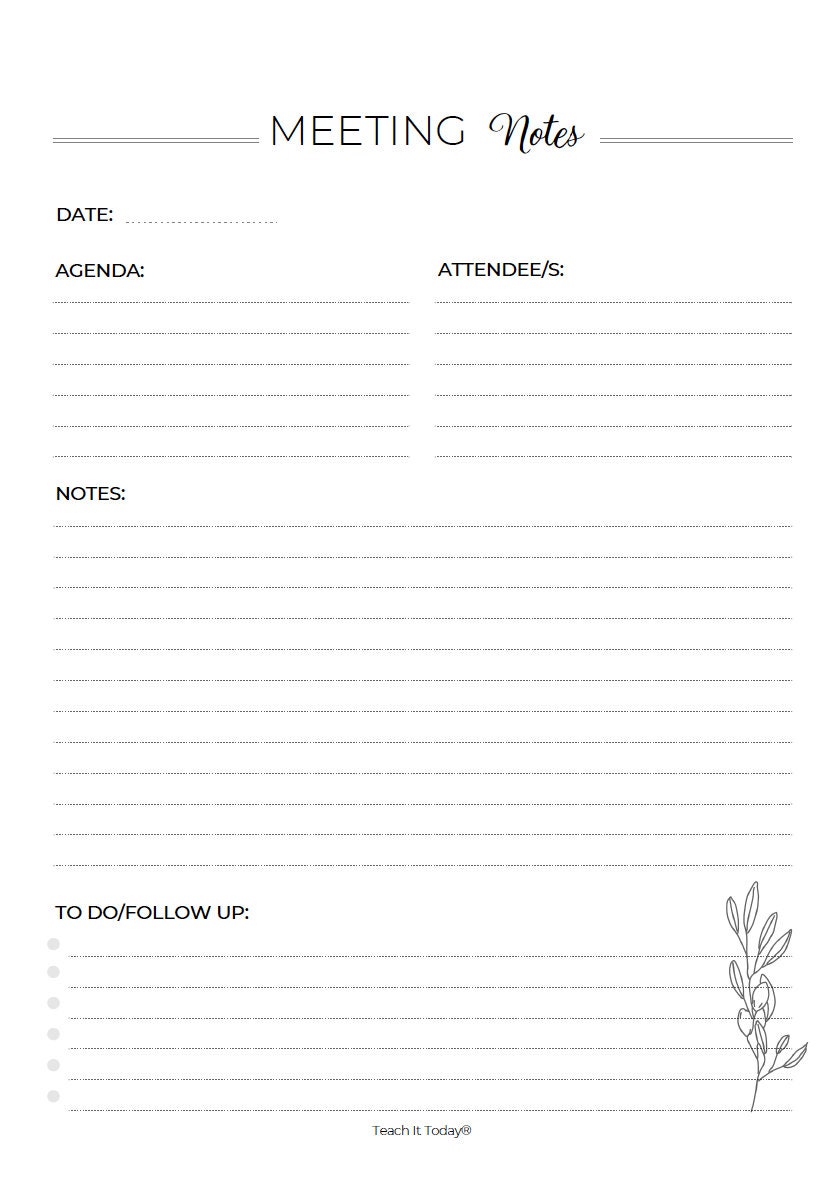2023 Teacher Planner Australia Printable Etsy Australia