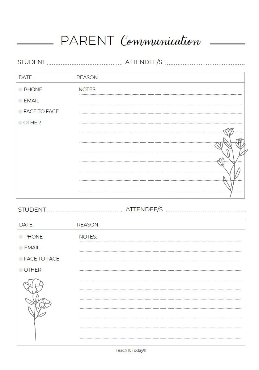 2023 Teacher Planner Australia Printable Etsy Australia