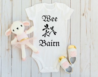 Outlander Baby Suit, Infant One Piece, Wee Bairn, Outlander Shirt, Baby Clothing, Infant Bodysuit, Dragonfly Baby Clothing, Infant Clothing