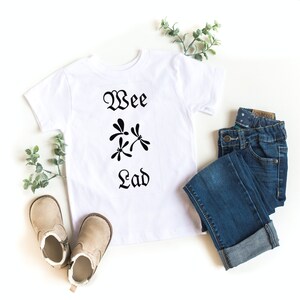 Outlander Tshirt, Outlander Toddler Tshirt, Wee Lad, Outlander Tshirt, Outlander Gift, Kids Shirt, Childs Shirt, Gift for Her, Outlander Fan