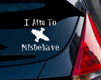 Serentiy Decal, Firefly Decal, Firefly Car Sticker, Serenity Car Decal, Firefly Laptop Decal, Serenity Ship, Firefly Vinyl Decal, Shiny