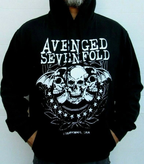 avenged sevenfold hoodie tie dye