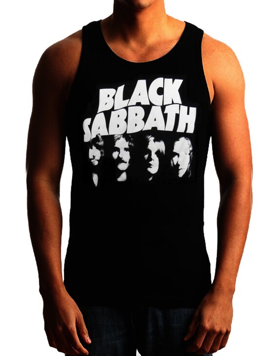 Black Sabbath Rock Band Tank Top Shirt 