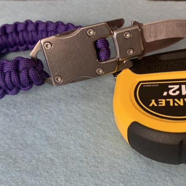 Tactical Bracelet with a Blade / Survival Bracelet / Hiker gear / Jogger Bracelet / made to order