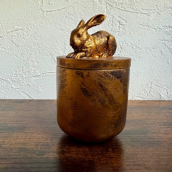 Handmade Rabbit Urn – 0.15 Liter | Exact Urn in Photo