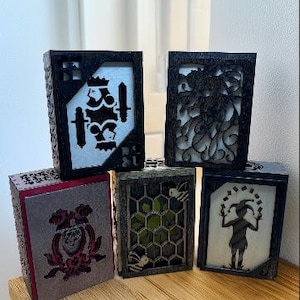 Caja de dados y cartas con tapa deslizante de 3 mm
