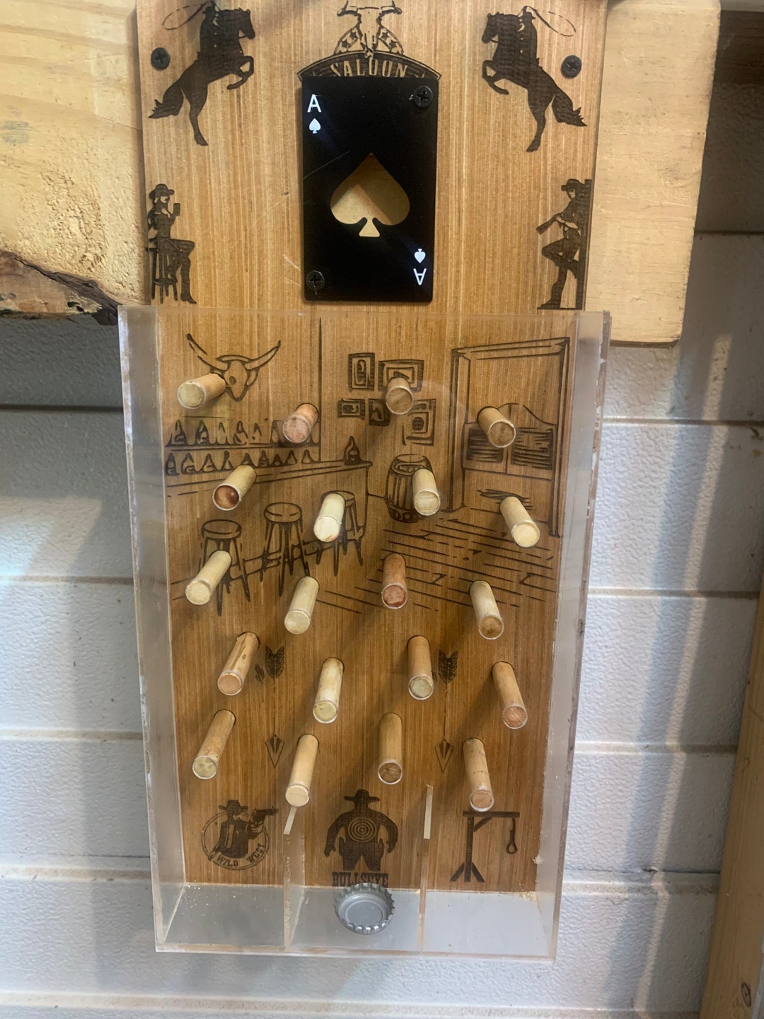 Beer Cap Plinko Etsy