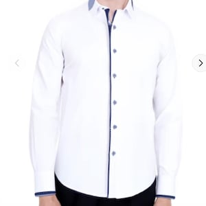 White fashion shirt