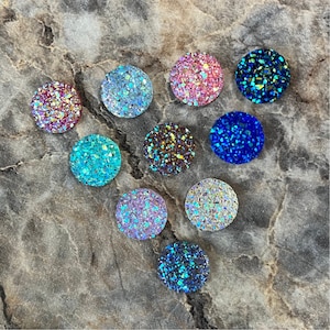 Druzy Croc Charms 11.5mm