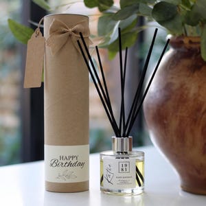 Personalised Milestone Birthday Diffuser Gift
