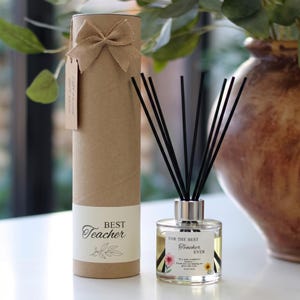 Best Teacher Ever Personalised Reed Diffuser Gift