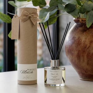 Custom Engagement Reed Diffuser Gift