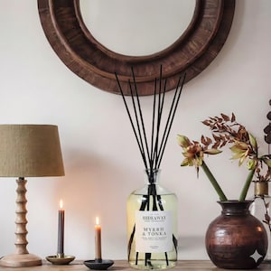 Myrrh & Tonka 1000ml Reed Diffuser: Grand Scale, Infinite Opulence and The Ultimate Warmth