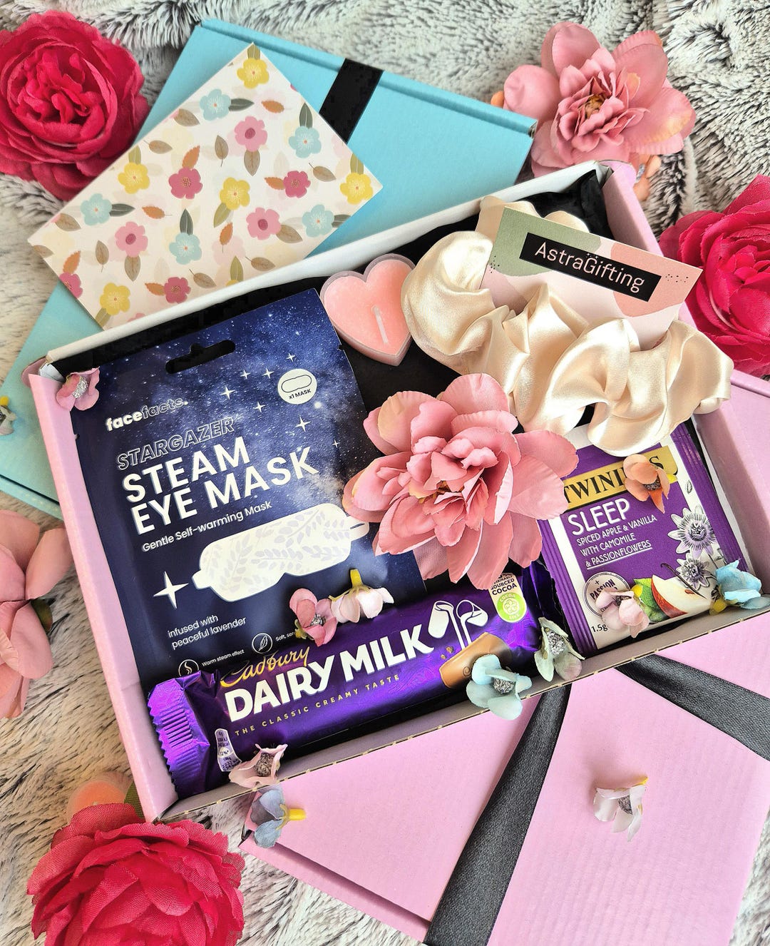 Self Care Letterbox Gift, Relax and Unwind Hamper, New Mum Pamper Set ...
