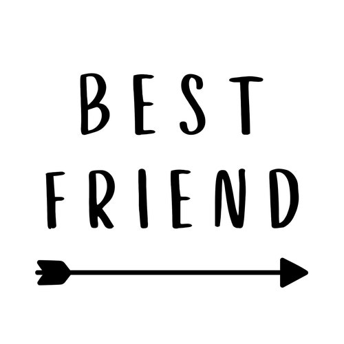 Best Friend SVG Cut File Etsy